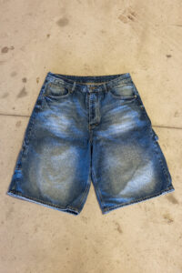 BAGGY DENIM JORTS INDIGO